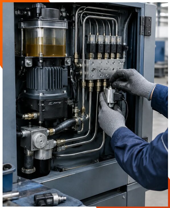 Ремонт систем смазки станков в Новоуральске