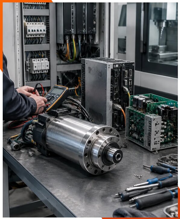 Ремонт приводов шпинделя станков в Новоуральске